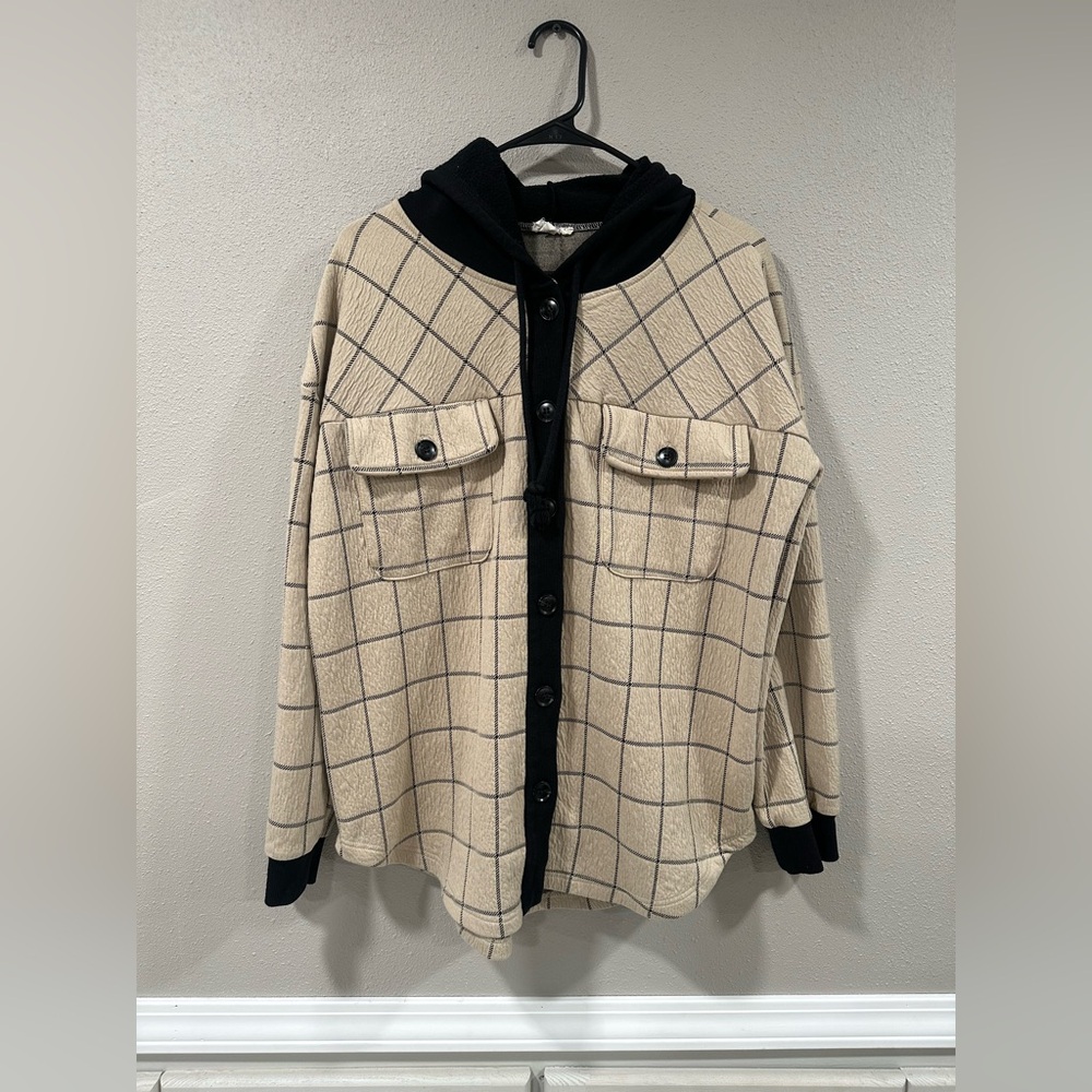 Hem & Thread Button Up Jacket - image 2